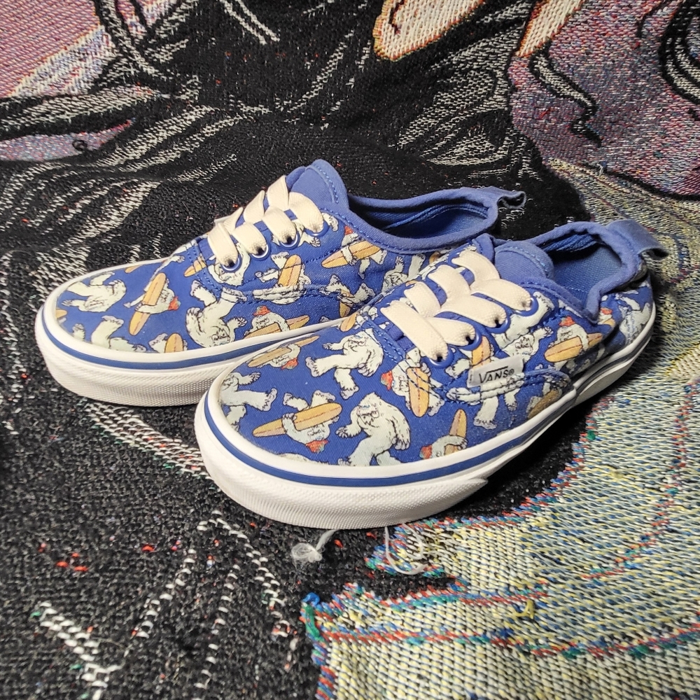 Van Kids Size 1y Yeti Slip On
